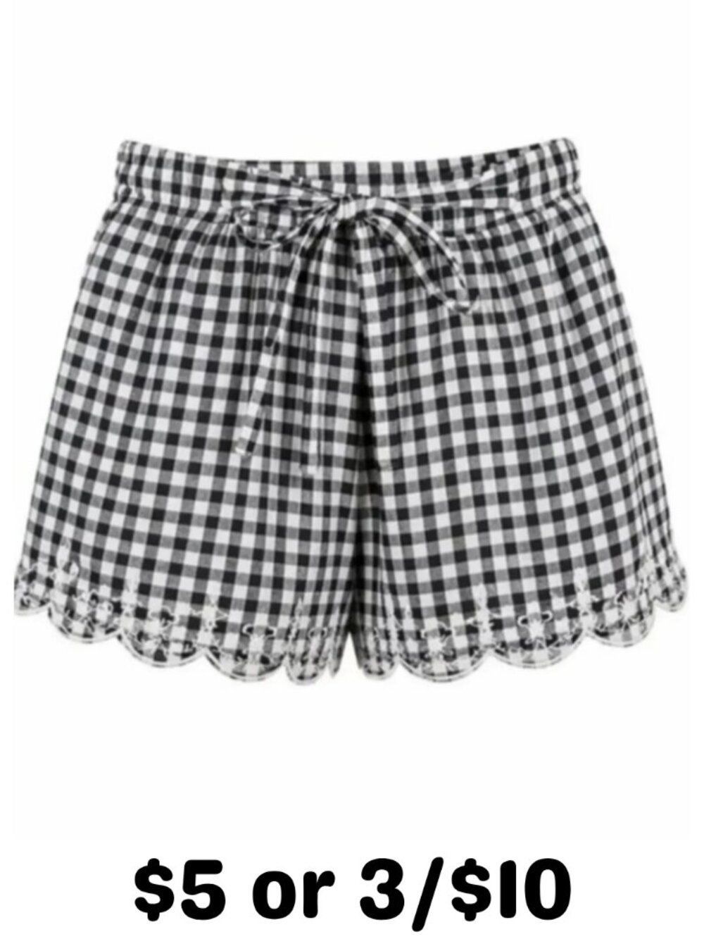 Blu Perry Check Shorts